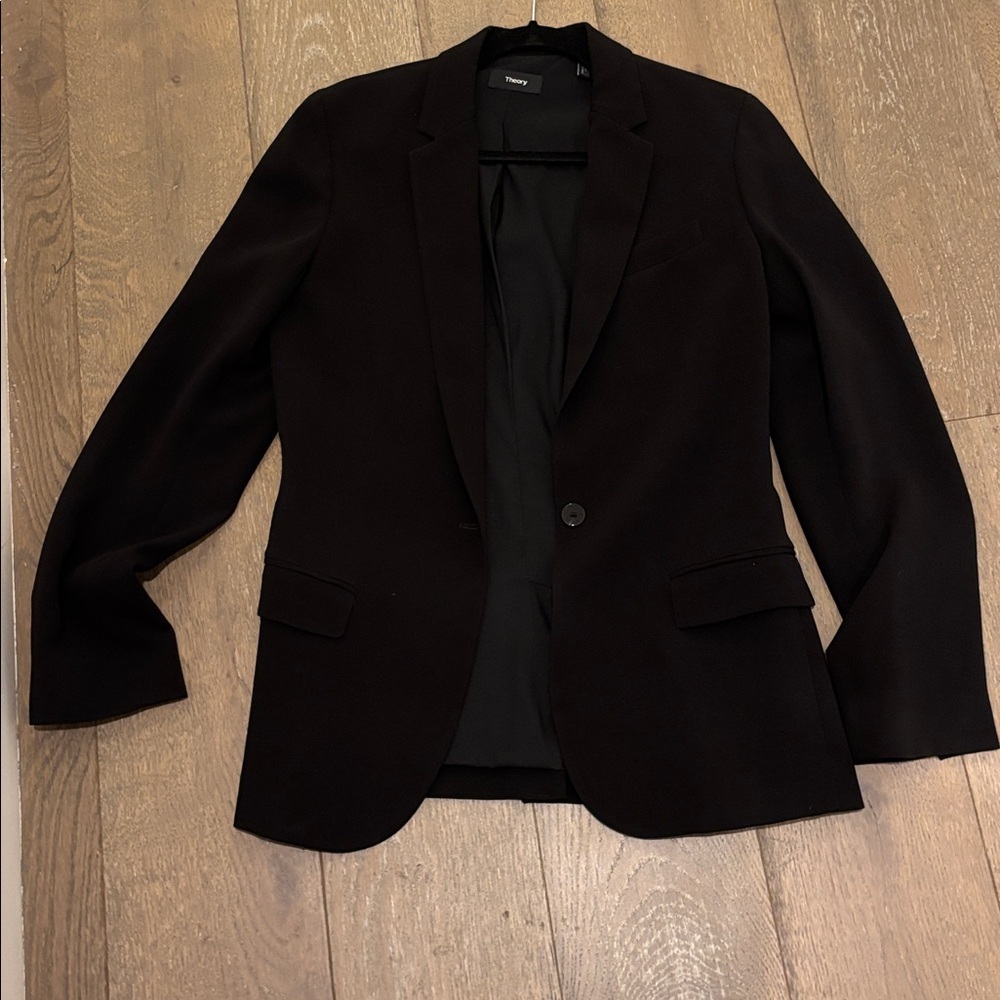 Theory Black Blazer